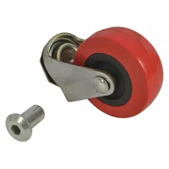 Replacement caster with a 2-inch wheel diameter. Designed for use with compatible Westward power tools, providing mobility and support in workshop or industrial environments.