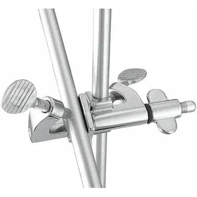 OHAUS Stainless Steel Support Plate, 1 in Rod Dia, 2 3/4 in Overall Lg - Lab Frames