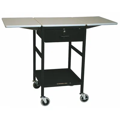 IRSG ERGO-27-K8 Laminate-Top Mobile Worktable, 46 in x 18 in, 300 lb Capacity - Laminate-Top Mobile Worktables