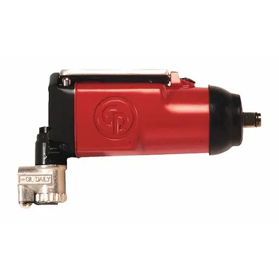 CHICAGO PNEUMATIC Air Impact Wrench: Compact, 3/8 in Drive, In-Line, Square - Inline Air-Powered Impact Wrenches
