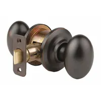 Brass dummy knob lockset with Dartmouth Knob style, designed for doors that do not require a locking function, such as closet or passage doors. Provides a decorative appearance while allowing free door operation without a key or latch mechanism. Suitable for commercial or industrial settings where non-latching application is needed