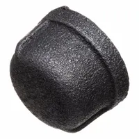 Cap: 1/2 in, Threaded, Class 150, 150 psi @ 72°F, Cap, Malleable Iron (MPN ZUSA-PF-23055)