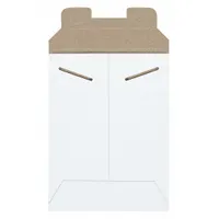 Mailer Envelopes: 6 in x 8 in, 6 in x 8 in, 0.028 in Material Thick, White, 100 PK (MPN RM1W)