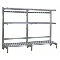 NEW AGE INDUSTRIAL Cantilever Rack: 72 in x 21 in x 72 in, 3 Shelves, 300 lb Shelf Capacity (MPN 99877)