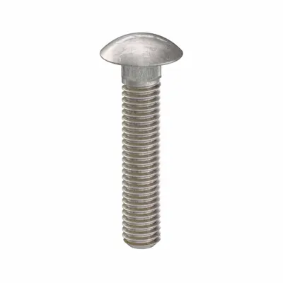 USA INDUSTRIALS Carriage Bolt: Square Neck, 3/8"-16 Thread Size, 2 in lg, Stainless Steel - 316 Stainless Steel Square Neck Carriage Bolts