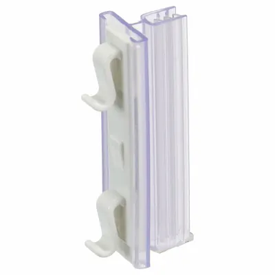 AIGNER INDEX Snap-On Label Holder, Yellow, Plastic, Slide-In, 10 Pack - Snap-On Label Holders