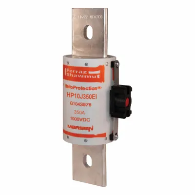 MERSEN HP10J350EI Fast-Acting Blade Fuse, 350 A, 1 kV DC, AC/DC Compatible - Fast-Acting Blade Fuses