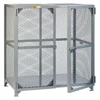 LITTLE GIANT Bulk Storage Locker: 49 in x 27 in x 52 in, 1 Tiers, 1 Units Wide, Padlock Hasp (MPN SCN-2448-NC)
