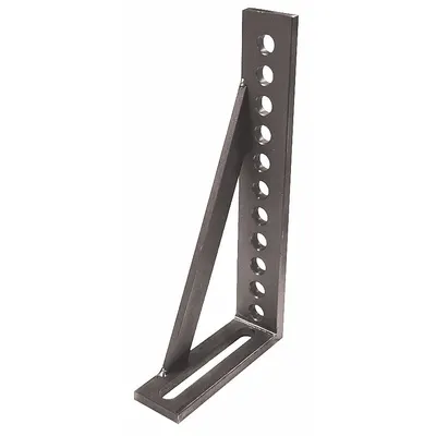 BUILDPRO Right-Angle Bracket, 5 in Slot, 11 Holes, T50330 - Right-Angle Brackets