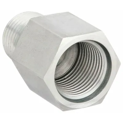 AEROQUIP 2246-6-8S ORB-to-NPTF Steel Hydraulic Hose Adapter - ORB-to-NPTF Steel Hydraulic Hose Adapters