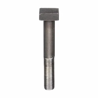 TE-CO Square-Head T-Bolt, 1/2"-13 Thread, 3 in Shank, for 1/2 in Slot - Square-Head T-Bolts