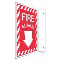 Safety Sign: PETG, Mounting Holes Sign Mounting, 12 in x 9 in Nominal Sign Size, Not Retroreflective (MPN 480X23)