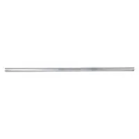 This steel torsion spring winding rod is used for tensioning and releasing springs on sectional overhead doors and counterbalance systems. It engages the winding cone to adjust spring torque for proper door balance. Rated for a maximum load of 265 lb and 16 in overall length