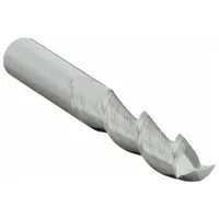 This carbide square end mill is designed for machining aluminum and non-ferrous materials. Its 2-flute geometry promotes efficient chip evacuation and a smooth finish. Typical applications include slotting, profiling, and contouring in general manufacturing