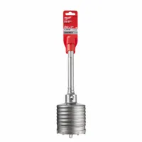 MILWAUKEE SDS-MAX Core Bit: SDS Max Shank, 3 9/16 in Core Dia, 3 in Core Body Lg (MPN 48-20-5428)