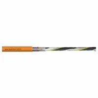 CHAINFLEX VFD Servo Motor Cable: Shielded Twisted Pr 16 AWG (1.5)/ (4) 2 AWG (35.0), Orange (MPN CF27350150201D)