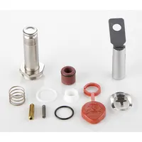 Repair kit for ASCO solenoid valves, compatible with model 8267G019. Includes retaining clip for securing internal components during field maintenance. Used in industrial fluid-control systems for restoring valve function