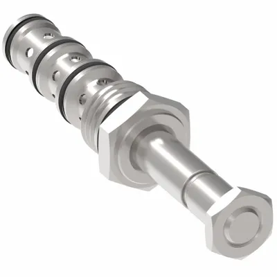 CHAR-LYNN Solenoid Valve: Two Positions, Normally Open, Four-Way, C-10-4 Valve Cavity Size - Directional Control Cartridge Valves