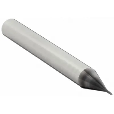 OSG Ball End Mill: Carbide, WXL Coated, 2 Flute, 1/16" Mill Dia, 1/16" LOC - Carbide Ball End Mills for Hardened Materials