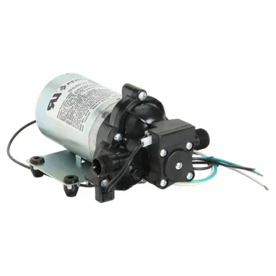 SHURFLO Diaphragm Pump: Electric, 2088-394-154, Demand Pressure Switch, Polypropylene - On-Demand Electric Sprayer Pumps