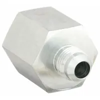 Hydraulic Hose Adapter: 1/2 in x 1/2 in Fitting Size, Female x Male, NPTF x JIC, Rigid, Straight (MPN 2022-8-6S)