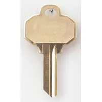 Key Blank: Compatible with Baldwin Locks, Key ID # BW2, 5 Pins, Nickel Silver (MPN 1510-BW2)