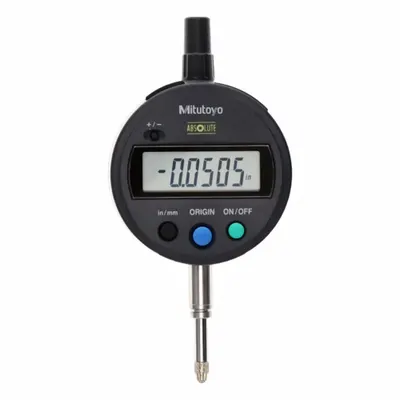 MITUTOYO 543-782B-12CAL Digital Indicator with Removable Flat Back - Digital Indicators with Removable Flat Back