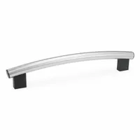 JW WINCO Pull Handle: Threaded Holes, Stainless Steel, Silver, 1.18 in, 22.05 in Grip Lg (MPN 30W600X22S)