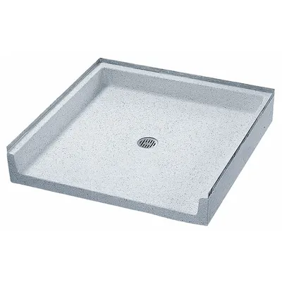 FIAT PRODUCTS ADATN6036081 Barrier Free Threshold Terrazzo Shower Base - Shower Bases