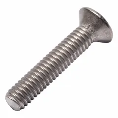 M4x0.70 thread, 20 mm length, Grade 2 titanium, plain finish, flat head, Phillips drive, #2 drive size. Used in general industrial fastening where corrosion resistance and light weight are required.