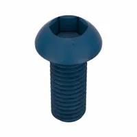 Socket Head Cap Screw: M10x1.50 Thread Size, 25 mm Lg, Button, Blue Phosphate, Alloy Steel, 10 PK (MPN UST187531)