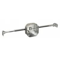 RACO Electrical Box: Steel, Steel Material & Nominal Size, Octagon, 1 Gangs, 1 1/2 in Box Dp (MPN 324)