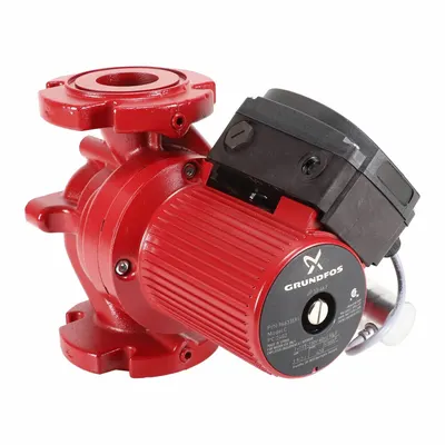 Grundfos Circulating Pump: 3/4 hp HP, 115/230V AC, Cast Iron, 1, 15 ft Max. Head - General-Purpose Inline Circulator Pumps