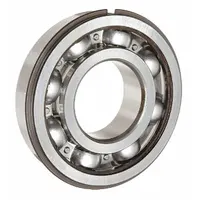 SKF Radial Ball Bearing: 6309, 45 mm Bore, Open, 100 mm OD, 25 mm Outer Ring Wd, Alloy Steel (MPN 6309 NR JEM)