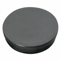 This black HDPE stopper is designed for containers with a 3-inch screw closure. It provides a tight seal for storage and transport of liquids or powders in laboratory and industrial settings. The dimensions ensure a secure fit for compatible container openings