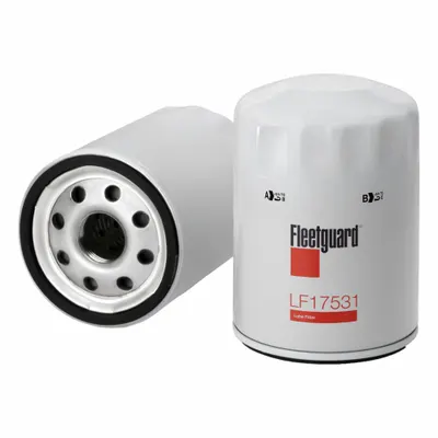 FLEETGUARD Automotive Oil Filter: B7449, LF17531, 5 in Overall Ht, 13 11/16 in Overall Lg - Spin-On Oil Filters