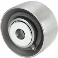 Steel tread wheel with an 8 in diameter and 3 in width, rated for 14,000 lb. Silver finish. Suitable for heavy-duty material handling applications such as carts, tow lines, and equipment dollies in industrial environments