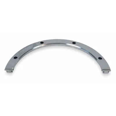BISHOP-WISECARVER Slide Ring: Half Ring, 15.4 mm Rail Wd, 325.26 mm ID - HepcoMotion PRT2 Series Half Ring Guides