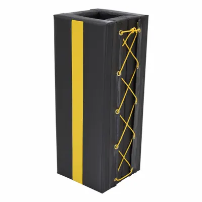 OEM Column Protector: 12 in - Column Protectors with I-Beam & H-Beam Centers