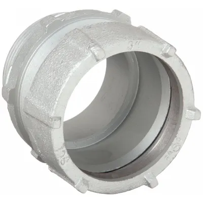 RACO 1808 Rigid Compression Connector for RMC/IMC, 2 in Trade Size - Compression Connectors for RMC/IMC Conduit