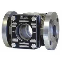 ARCHON INDUSTRIES, INC. Single Wall Sight Flow Indicator: Plain, Stainless Steel, 3/4 in Flange (MPN AKF-FP007AC07A)