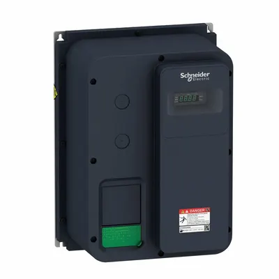 SCHNEIDER Variable Frequency Drive: In Phase Single, Out Phase Single, 1/4 hp, No Bypass - Schneider Altivar ATV320