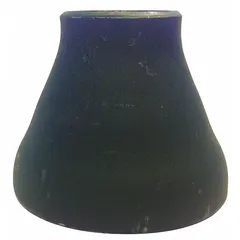 This butt-weld pipe fitting is made of carbon steel with a Class STD rating. It features a straight configuration with butt-weld connections on both ends, sized 1 in x 1/2 in. Used in high-pressure piping systems for steam, water, gas, and oil lines requiring strong, leak-resistant joints.