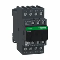 SCHNEIDER IEC Magnetic Contactor: Non-Reversing, 4 Poles, 4NO Contacts, 32 A, 24V DC Coil (MPN LC1DT32BD)