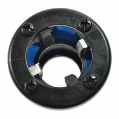 This replacement die head assembly is designed for threaders to cut NPT threads on 1-inch pipe. It operates with right-hand threading and accepts 1-inch die sizes. Suitable for industrial piping, plumbing, and maintenance applications requiring precise threading.