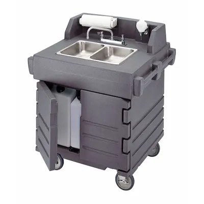 CAMBRO Two-Bowl Portable Hand Sink with Faucets - Two-Bowl Portable Hand Sinks with Faucets