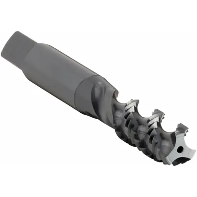 OSG M12x1.75 Metric Spiral-Flute Tap, 6H, Bottoming Chamfer, Black Oxide HSS - General Purpose Spiral-Flute Taps