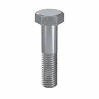 Hex Head Cap Screw: Steel, Class 8.8, Zinc Plated, M14, Metric, 60 mm lg, Partially Threaded, 25 PK (MPN HF08140600-025P1)