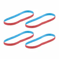 Ceramic abrasive belts with Y weight cloth backing, available in 120, 40, 60, and 80 grit. Designed for cool-cutting on stainless steel and soft metals. Used for deburring, blending, and finishing in metalworking fabrication and maintenance tasks