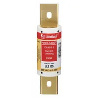 LITTELFUSE Fuse: JLS Series, Class J, Bolt-On Body, Fast-Acting, 125 A, 600 V AC, Non-Indicating (MPN JLS125)